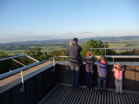 Burgruine Schwarzenburg Aussicht
