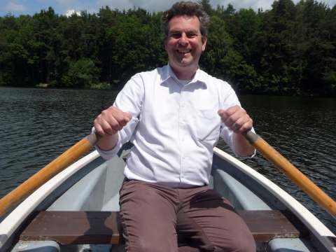 Bootfahren auf dem See in Untermurnthal